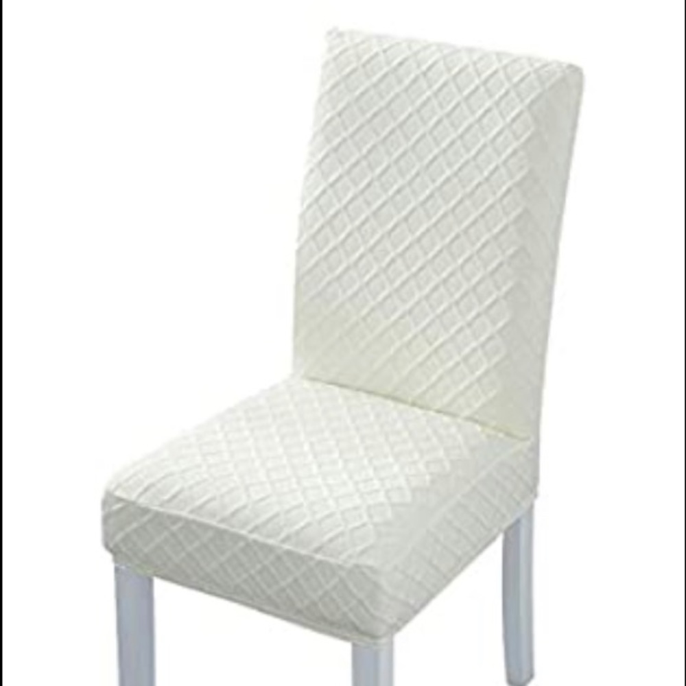 NEW****Beige Dining Room Seat Covers 6